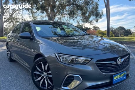 Grey 2018 Holden Commodore Liftback Rs