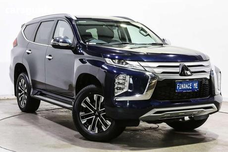 Blue 2022 Mitsubishi Pajero Sport Wagon Gls (4Wd) 7 Seat
