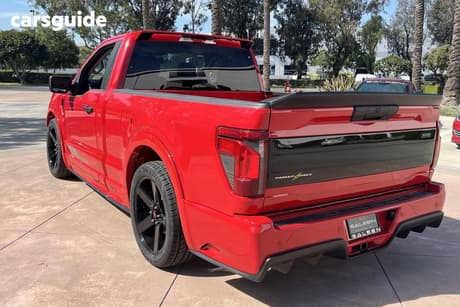 Red 2026 Ford F150 Ute Tray