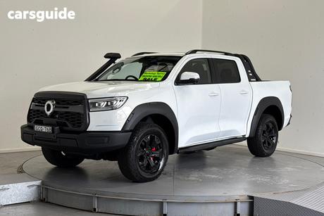 White 2026 GWM Cannon Dual Cab Utility Xsr (4X4)