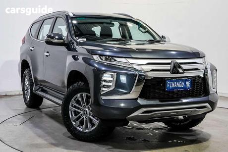 Grey 2022 Mitsubishi Pajero Sport Wagon Glx (4Wd) 5 Seat