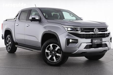 Silver 2025 Volkswagen Amarok Dual Cab Utility Style Tdi600 4Motion