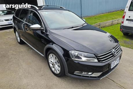 Black 2015 Volkswagen Passat Wagon Alltrack