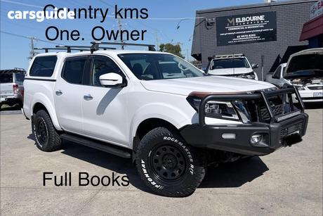 White 2021 Nissan Navara Dual Cab Pick-up St (4X4)