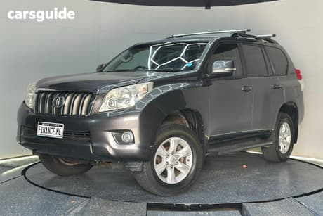 Grey 2013 Toyota Landcruiser Prado Wagon Gxl (4X4)