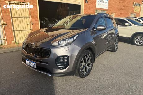 Silver 2017 Kia Sportage Wagon Gt-Line (Awd)