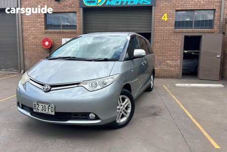 Silver 2007 Toyota Tarago SUV GLI