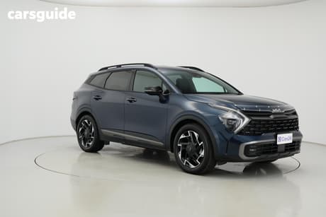 Blue 2022 Kia Sportage Wagon Sx+ (Awd)