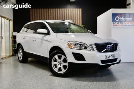 White 2013 Volvo XC60 Wagon T5 Teknik