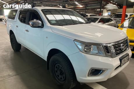 White 2018 Nissan Navara Dual Cab Pick-up Rx (4X2)