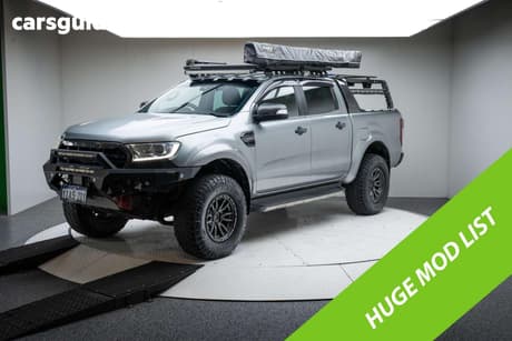 Silver 2020 Ford Ranger Double Cab Pick Up Wildtrak 2.0 (4X4)