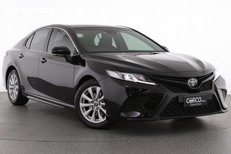 Black 2018 Toyota Camry Sedan Ascent