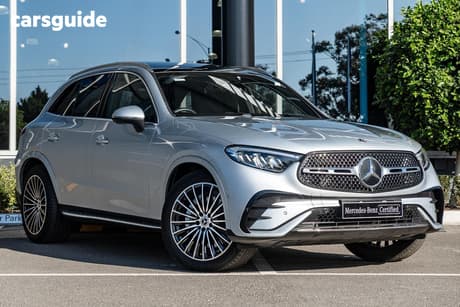 Silver 2025 Mercedes-Benz GLC300 Wagon 4Matic