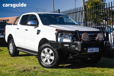 White 2020 Ford Ranger Double Cab Pick Up Xlt 3.2 (4X4)