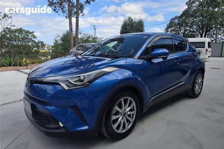 Blue 2018 Toyota C-HR SUV G PACKAGE W/ CRUISE CONTROL PUSH START