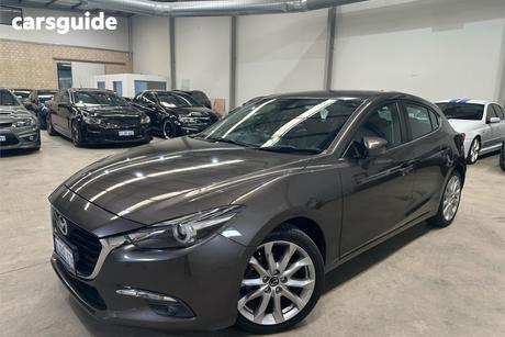 Grey 2017 Mazda 3 Hatchback Sp25 Gt