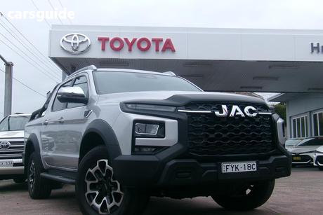 Silver 2024 JAC T9 UTE Dual Cab Pick-up Haven (4X4)