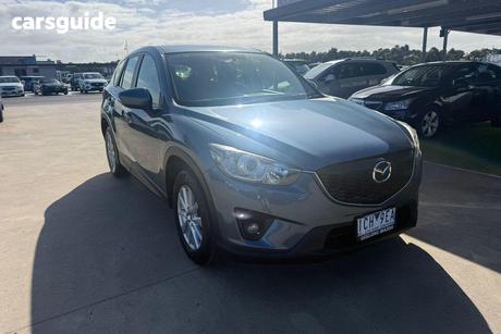 Blue 2014 Mazda CX-5 Wagon Maxx Sport (4X2)