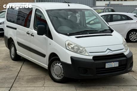 White 2009 Citroen Dispatch Van Lwb