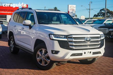 White 2026 Toyota Landcruiser Wagon Lc300 Vx (4X4)