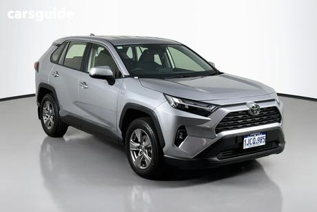 Silver 2025 Toyota RAV4 Wagon Gx (2Wd) Hybrid