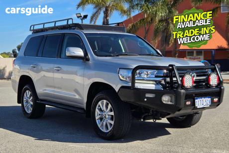 Silver 2021 Toyota Landcruiser Wagon Lc200 Vx (4X4)