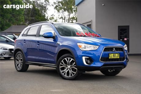 Blue 2016 Mitsubishi ASX Wagon Ls (2Wd)