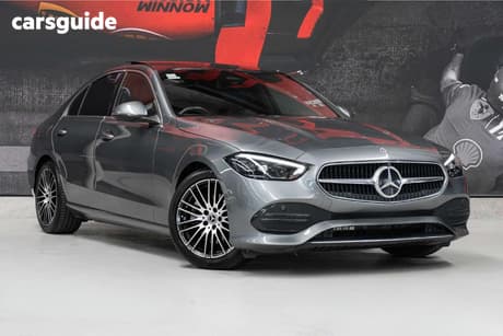 Grey 2023 Mercedes-Benz C200 Sedan Edition C Mhev