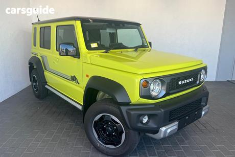 Yellow 2026 Suzuki Jimny Wagon Rhino