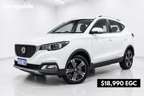 White 2024 MG ZS Wagon Essence