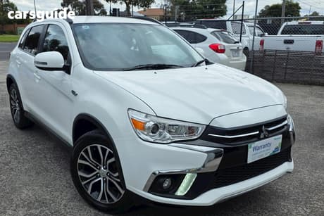 White 2017 Mitsubishi ASX Wagon Ls (2Wd)