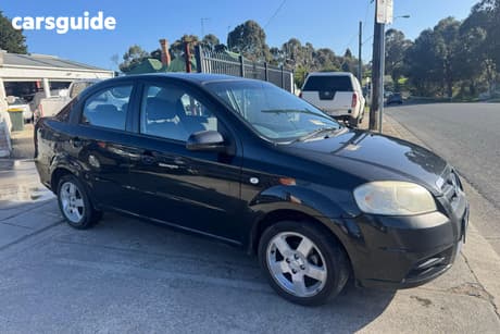 Black 2006 Holden Barina Sedan