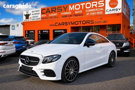 White 2018 Mercedes-Benz E300 Coupe 238 MY18