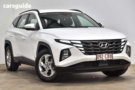 White 2021 Hyundai Tucson Wagon (Fwd)