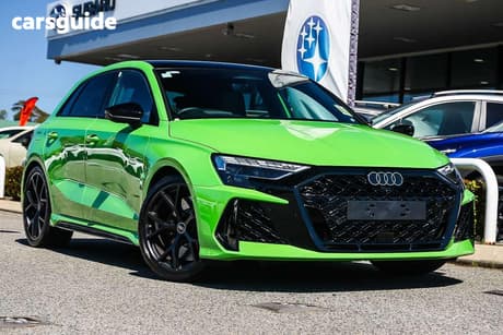 Green 2025 Audi RS 3 Sedan 2.5 Tfsi S Tronic