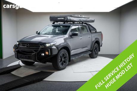 Grey 2022 Mazda BT-50 Dual Cab Pick-up Gt (4X4)