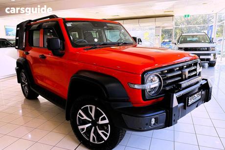 Orange 2023 GWM Tank 300 Wagon Ultra Hybrid