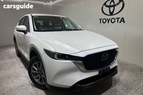 White 2023 Mazda CX-5 Wagon G25 Maxx Sport (Fwd)