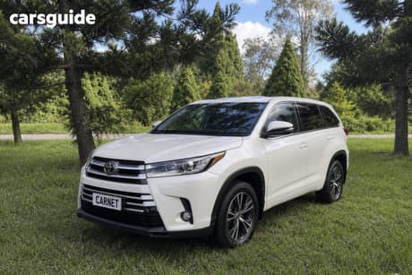 White 2017 Toyota Kluger Wagon Gx (4X2)