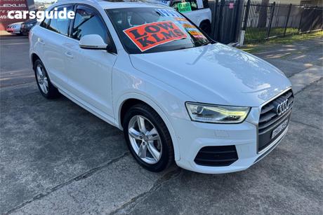 White 2016 Audi Q3 Wagon 2.0 Tfsi Sport Quattro (132Kw)