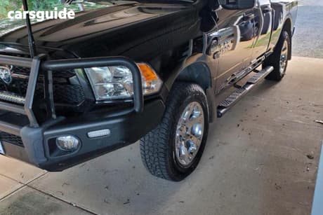 Black 2021 RAM 1500 Crew Cab Utility Warlock Ii Rambox