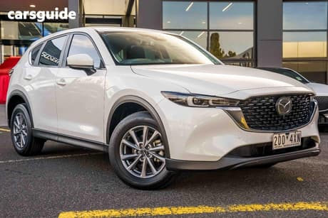 White 2022 Mazda CX-5 Wagon Maxx Sport (Fwd)