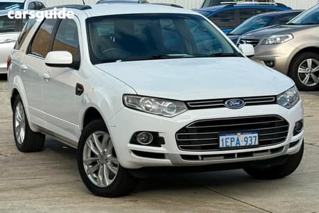 White 2014 Ford Territory SUV TS