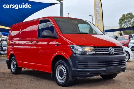 Red 2016 Volkswagen Transporter Van Tdi 340 Swb Low