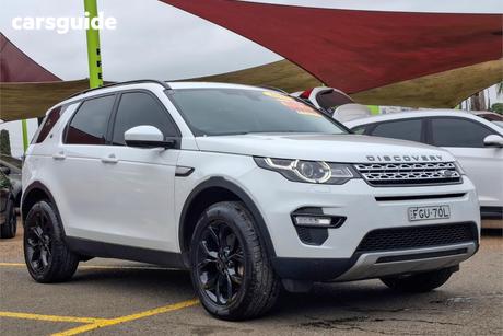 White 2017 Land Rover Discovery Sport Wagon Td4 (132Kw) Hse 5 Seat