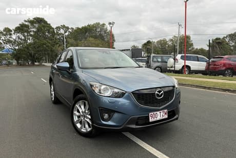 Blue 2014 Mazda CX-5 Wagon Akera (4X4)