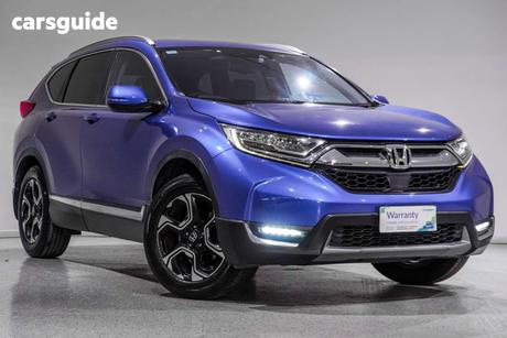 Blue 2017 Honda CR-V Wagon Vti-Lx (Awd)