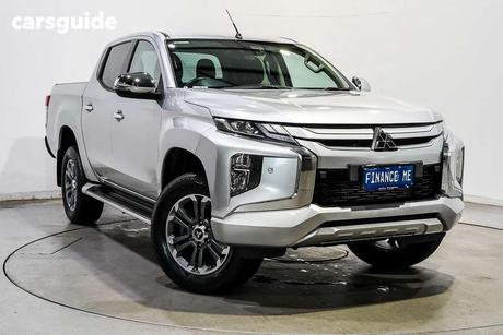 Silver 2020 Mitsubishi Triton Double Cab Pick Up Gls (4X4)