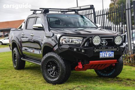 Black 2016 Toyota Hilux Dual Cab Utility Sr5 (4X4)
