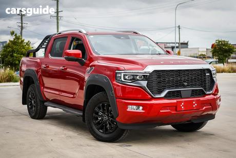 Red 2026 Foton Tunland Dual Cab Pick-up V7-C (4X4)
